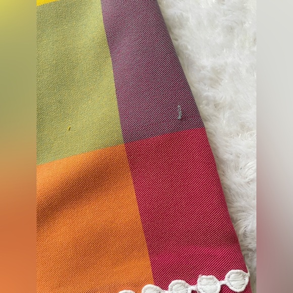 Crown & Ivy Multicolor Plaid stretchy skort - Picture 8 of 8